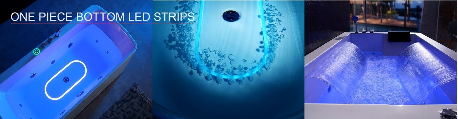Une baignoire de coin