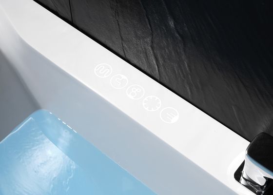 Une baignoire moderne de 1700 mm E-8001 avec contrôleur tactile