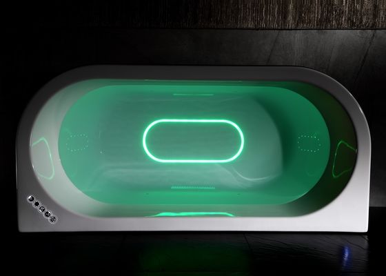 Une double cascade à lumière LED en acrylique
