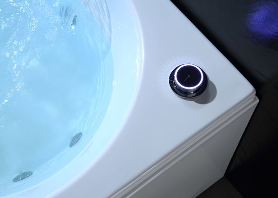 Ladodo E-8002C à deux personnes double baignoire à LED