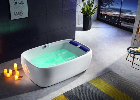 Une baignoire de luxe Ladodo double rectangle modèle E-8009