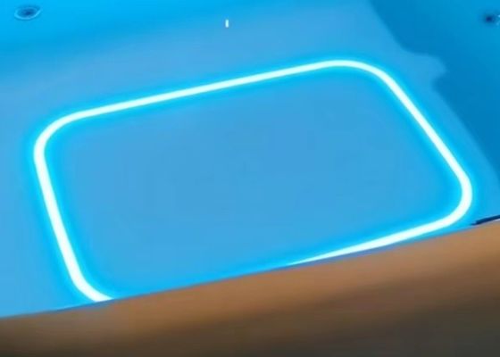 Une baignoire de luxe Ladodo double rectangle modèle E-8009