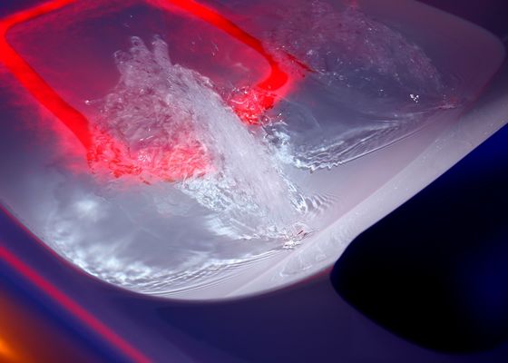Une baignoire de luxe Ladodo double rectangle modèle E-8009