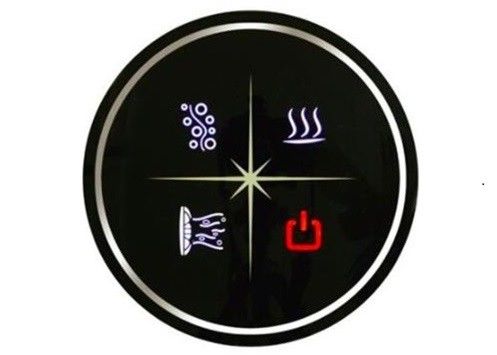 Tuyau de massage acrylique ovale pour une seule personne