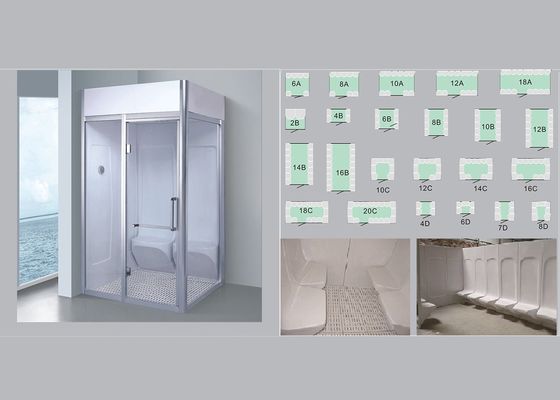 Sauna combinée salle de vapeur pour l' hôtel avec personnalisation