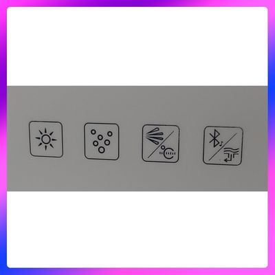 Ladodo E-8042 Une baignoire rectangulaire acrylique pour deux personnes avec des jets de massage à bande LED